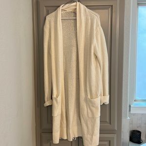 Long cream Michael Kors Cardigan